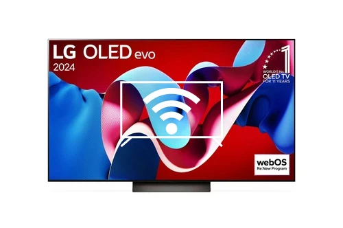 Connect to the internet LG OLED65C48LA