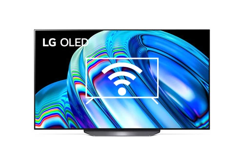 Connect to the internet LG OLED77B2PUA