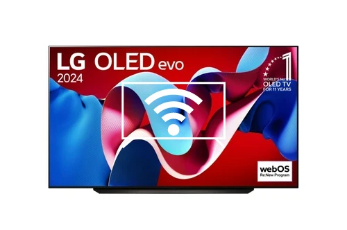 Connect to the Internet LG OLED83C47LA