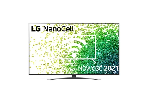 Connecter à Internet LG Televizorius  65NANO863PA 65\" (164 cm), Smart TV, WebOS, 4K UHD Nanocell, 3840 x 2160, Wi-Fi, DVB-T/T2/C/S/S2, Juodas