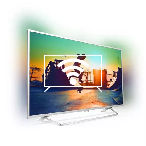 Connect to the internet Philips 4K Ultra-Slim TV powered by Android TV 55PUS6412/05