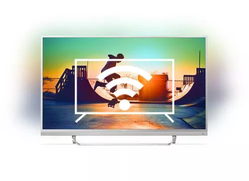 Connect to the internet Philips 4K Ultra-Slim TV powered by Android TV 55PUS6482/05