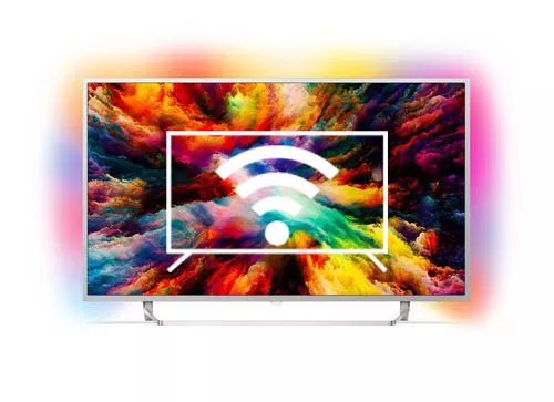 Connect to the internet Philips Ultra Slim 4K UHD LED Android TV 50PUS7383/12