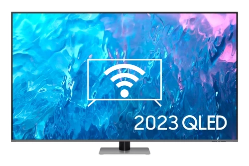 Connect to the internet Samsung 2023 Screen 75” Q75C QLED 4K HDR Smart TV