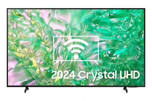 Connecter à Internet Samsung 2024 50” DU8070 Crystal UHD 4K HDR Smart TV
