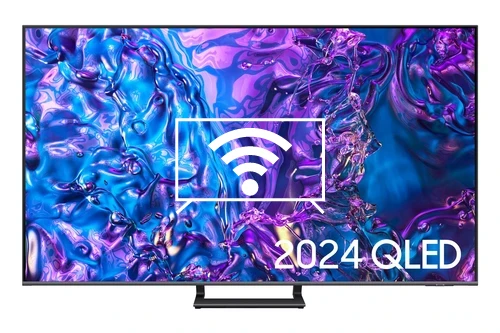 Connect to the Internet Samsung 2024 55” Q77D QLED 4K HDR Smart TV