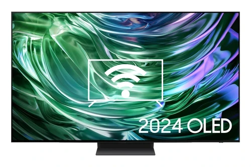Connect to the internet Samsung 2024 55” S90D OLED 4K HDR Smart TV