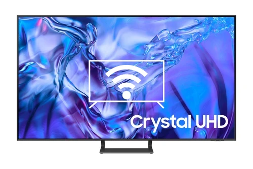 Connecter à Internet Samsung 2024 65” DU8570 Crystal UHD 4K HDR Smart TV