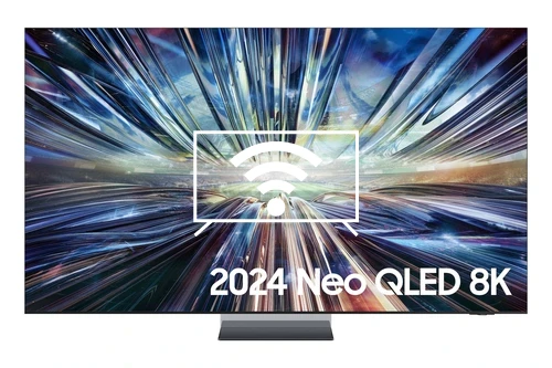 Connect to the Internet Samsung 2024 65” QN900D Flagship Neo QLED 8K HDR Smart TV