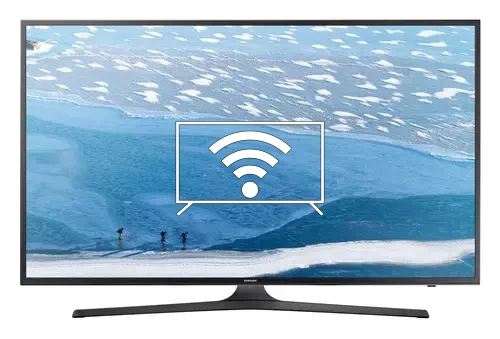 Connect to the internet Samsung 43" Class KU6300 6-Series 4K UHD TV