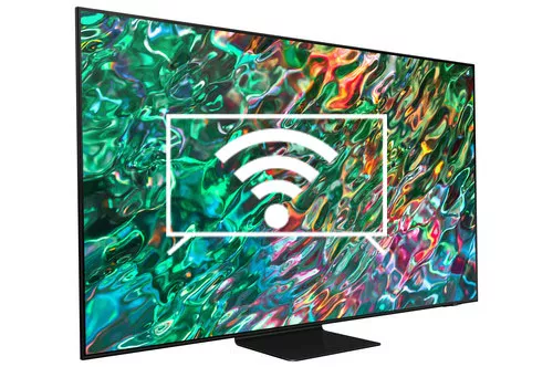 Connect to the internet Samsung 43" Neo QLED 4K QN90B (2022)