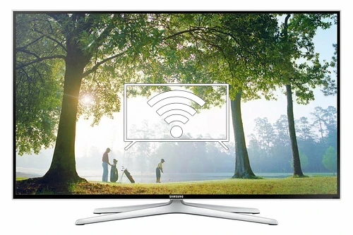 Connect to the internet Samsung 55" H6400AK