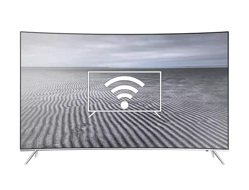 Connect to the internet Samsung 55" KS7500