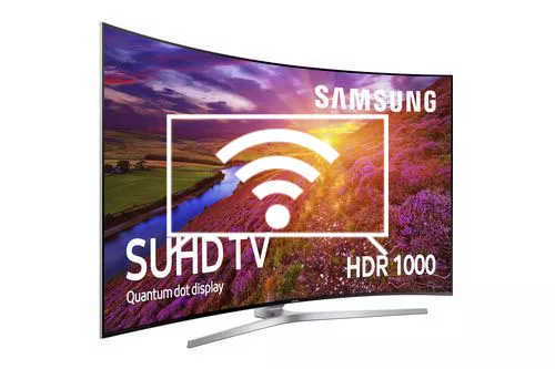 Connect to the internet Samsung 65” KS9500 Curved SUHD Quantum Dot Ultra HD Premium HDR 1000 TV