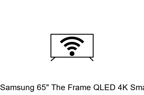 Connect to the internet Samsung 65" The Frame QLED 4K Smart TV (2024) and S50B S-Series Lifestyle Soundbar