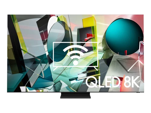 Connecter à Internet Samsung 75" Class Q900TS QLED 8K UHD HDR Smart TV