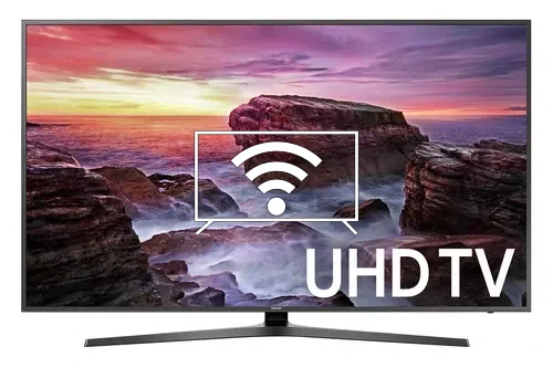 Connect to the internet Samsung 75 LED TV MU6300 SERIES