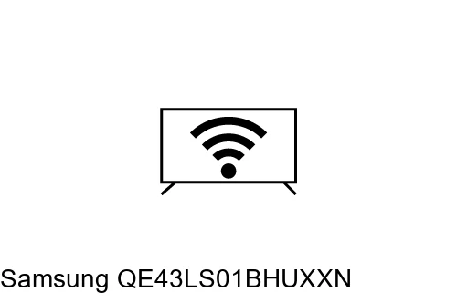 Connect to the internet Samsung QE43LS01BHUXXN