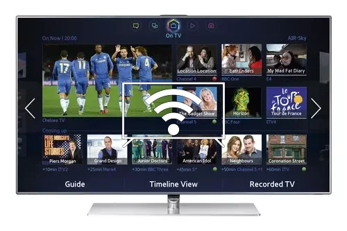Connect to the internet Samsung UE40F7000ST