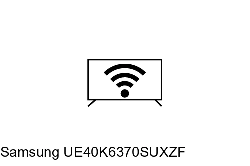Connect to the internet Samsung UE40K6370SUXZF