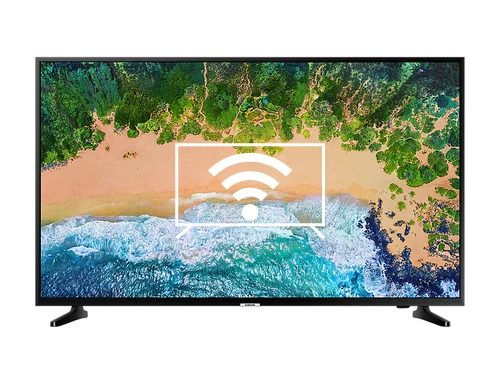 Connect to the internet Samsung UE43NU7020