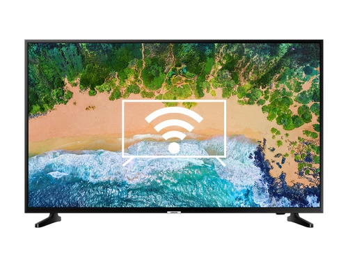 Connect to the internet Samsung UE43NU7090