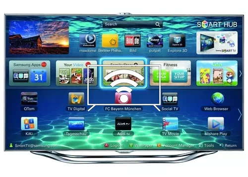 Connect to the internet Samsung UE46ES8090S