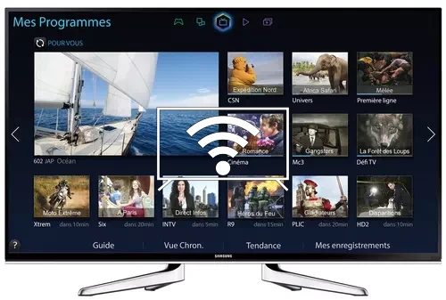 Connecter à Internet Samsung UE48H6640