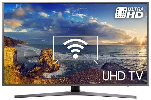 Connect to the internet Samsung UE49MU6440