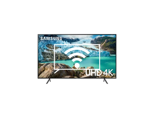 Connect to the internet Samsung UE50RU7100W