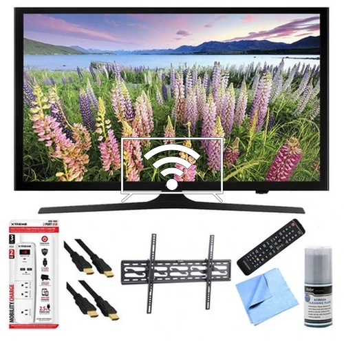 Conectar a internet Samsung UN48J5200AF + Tilt Mount & Hook-Up Bundle