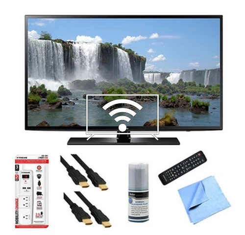 Conectar a internet Samsung UN48J6200AF + Hook-Up Bundle