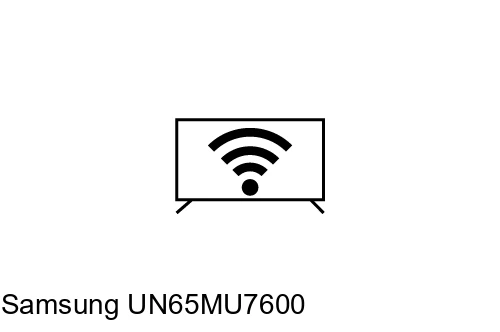 Connect to the internet Samsung UN65MU7600