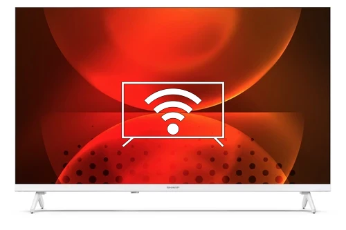 Connect to the internet Sharp 32" HD Ready Android TV