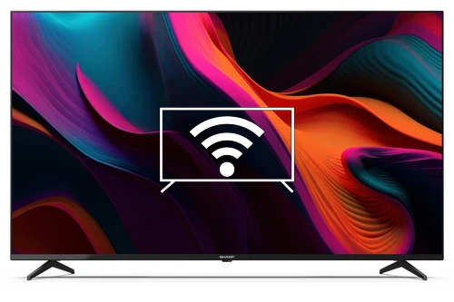 Connect to the internet Sharp 55" 4K Ultra HD LED Google TV