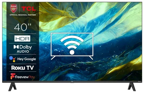 Connect to the internet TCL 40RS550K