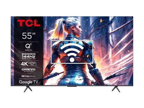 Connect to the internet TCL 4K 144HZ QLED TV with Google TV and Game Master Pro 3.0