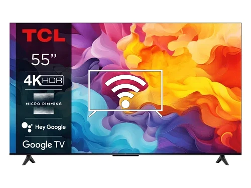 Connect to the internet TCL 55V6B