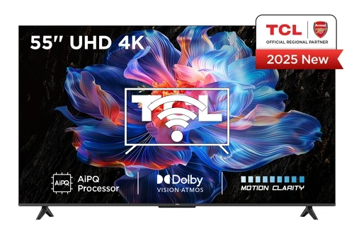 Connect to the internet TCL 55V6C