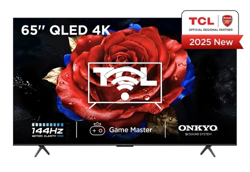 Connect to the internet TCL 65T8C-UK