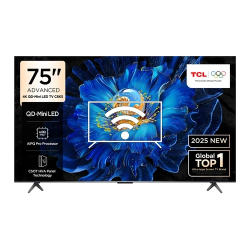 Conectar a internet TCL 75C6KS-UK