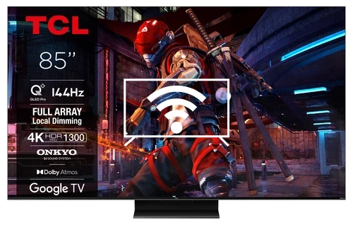 Connect to the Internet TCL 85QLED870