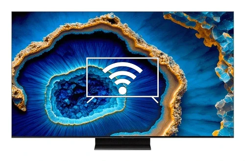 Connect to the internet TCL C755 QD-Mini LED 4K TV