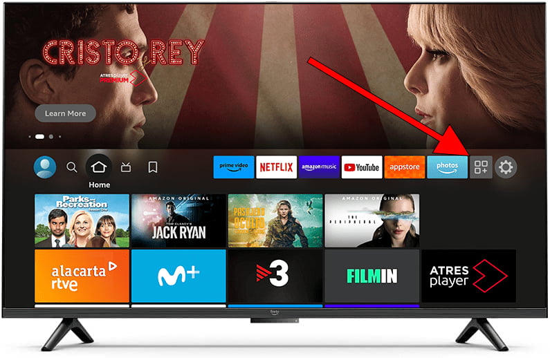 Fire TV App store