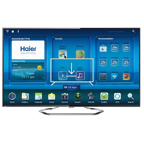 Install apps on Haier LE55M7000CF