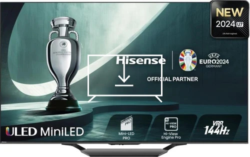 Installer des applications sur Hisense 100U7NQTUK