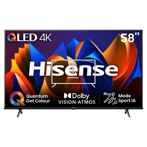 Instalar aplicaciones en Hisense 58E7NQ