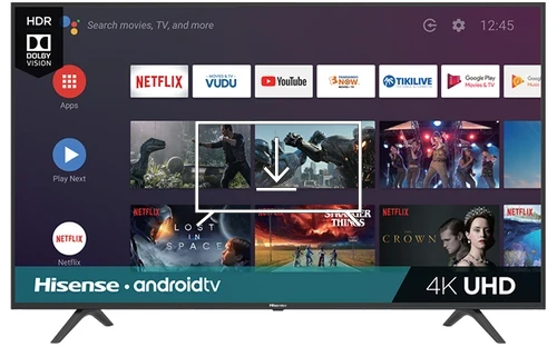 Install apps on Hisense 58H6550E