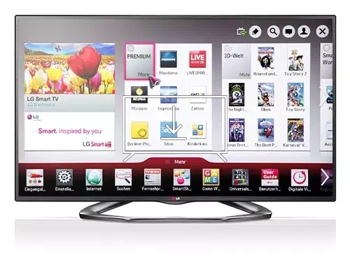 Install apps on LG 32LA6208