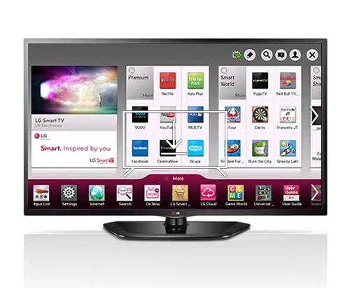 Installer des applications sur LG 32LN5700